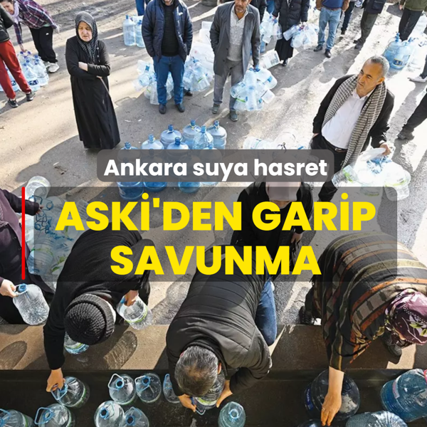 Ankara suya hasret, ASK�'den garip savunma: �Kar erimedi su art��� yok'
