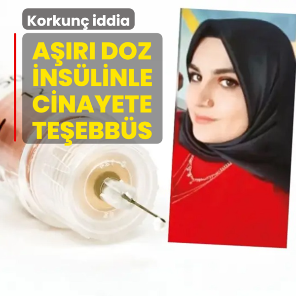 A��r� doz ins�linle cinayete te�ebb�s!