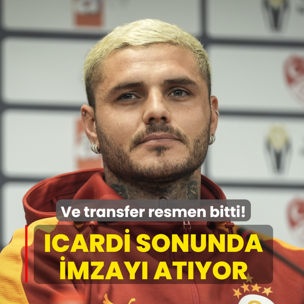 Ve transfer resmen bitti! Mauro Icardi sonunda imzay� at�yor