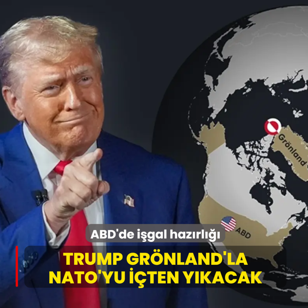 Trump Gr�nland'la NATO'yu i�ten y�kacak! ABD'de i�gal haz�rl���