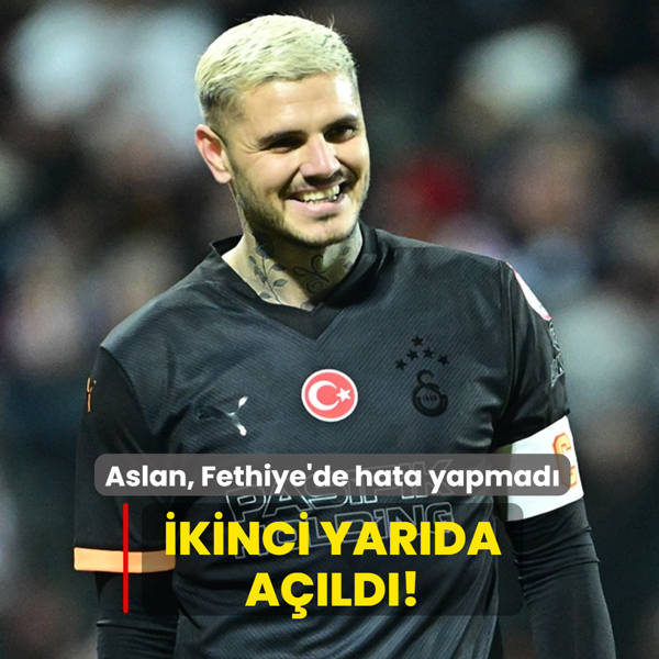 �kinci yar�da a��ld�! Aslan, Fethiye'de hata yapmad�