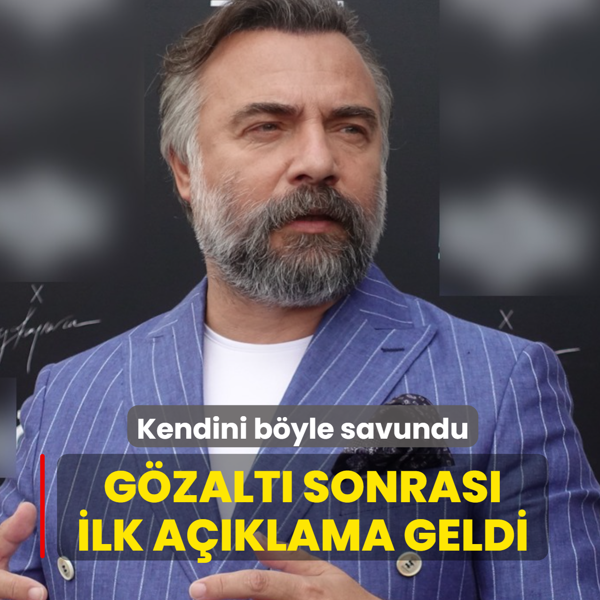 G�zalt� sonras� ilk a��klama geldi!