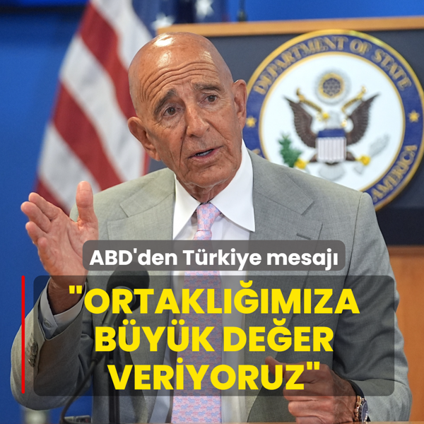 ABD'den T�rkiye mesaj�: Ortakl���m�za b�y�k de�er veriyoruz