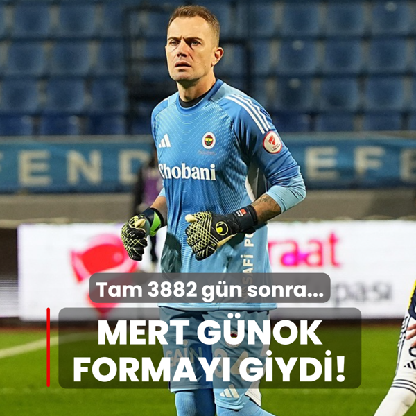 Mert G�nok formay� giydi! Tam 3882 g�n sonra...
