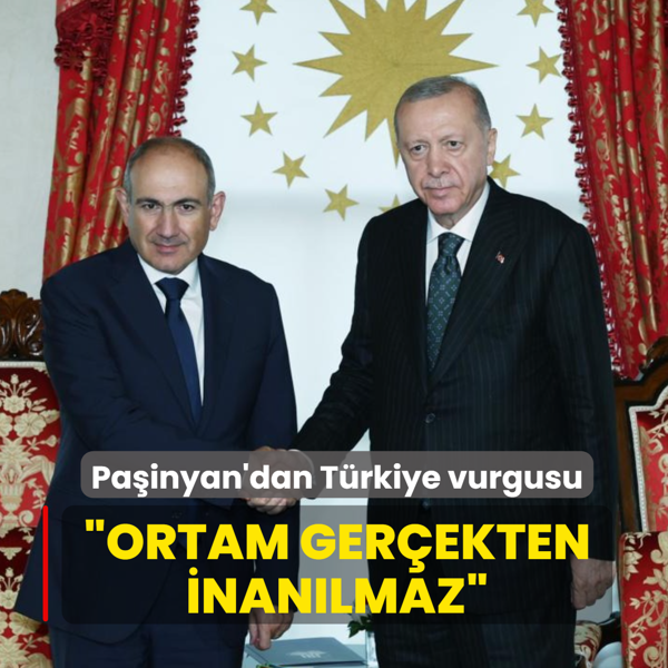 Pa�inyan'dan T�rkiye vurgusu: Ortam ger�ekten inan�lmaz