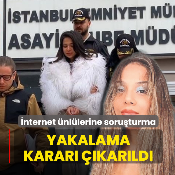 �nternet �nl�lerine soru�turma! Merve Ta�k�n'a yakalama karar� ��kar�ld�