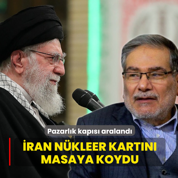 Pazarl�k kap�s� araland�! �ran n�kleer kart�n� masaya koydu