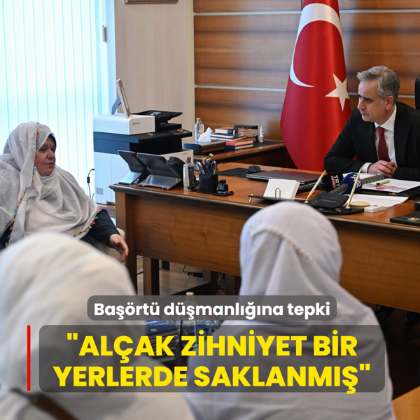 Ba��rt� d��manl���na tepki: Al�ak zihniyet bir yerlerde saklanm��