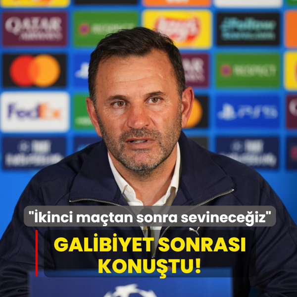 Okan Buruk tarihi zafer sonras� konu�tu! ��kinci ma�tan sonra sevinece�iz�