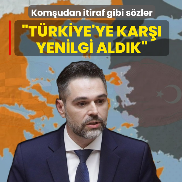 Kom�udan itiraf gibi s�zler: T�rkiye'ye kar�� yenilgi ald�k