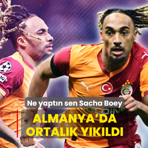 Ne yapt�n sen Sacha Boey! Almanya'da ortal�k y�k�ld�