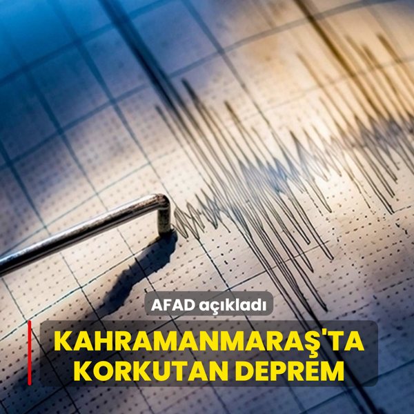 Kahramanmara�'ta 4,7 b�y�kl���nde deprem