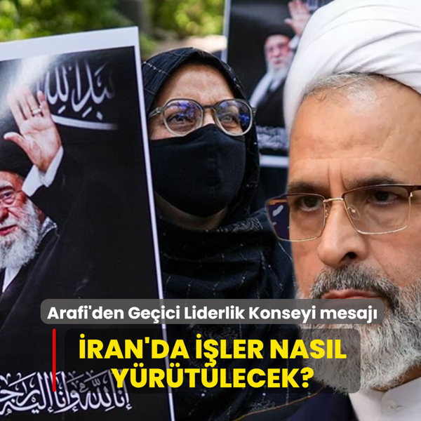 Ge�ici Liderlik Konseyi �yesi Arafi'den net mesaj: D�zenli toplant�larla i�ler y�r�t�lecek