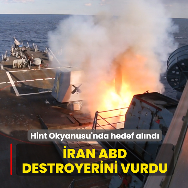 Hint Okyanusu'nda hedef al�nd�... �ran ABD destroyerini vurdu