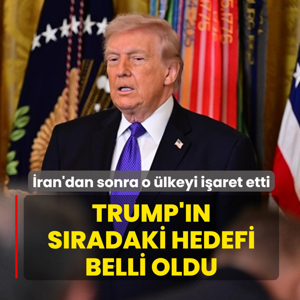 Trump'�n s�radaki hedefi belli oldu! �ran'dan sonra o �lkeyi i�aret etti