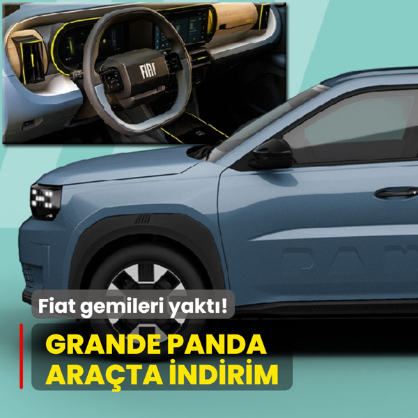 Fiat gemileri yakt�: T�m Grande Panda versiyonlarda indirim! ��te g�ncel fiyat listesi...