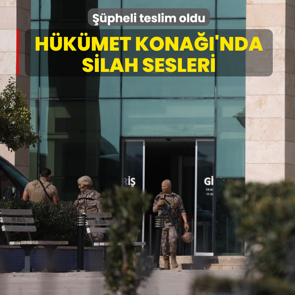 Kepez H�k�met Kona��'nda silah sesleri: Kendisini odaya kilitleyen ��pheli teslim oldu