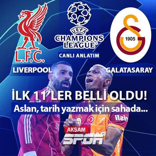 CANLI: Liverpool - Galatasaray