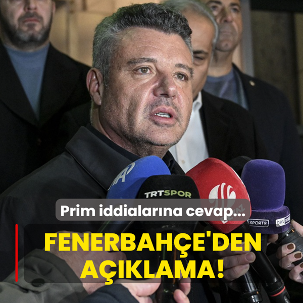 Fenerbah�e'den a��klama! Prim iddialar�na cevap...