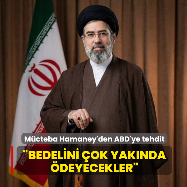 M�cteba Hamaney'den ABD'ye tehdit... �Bedelini �ok yak�nda �deyecekler�