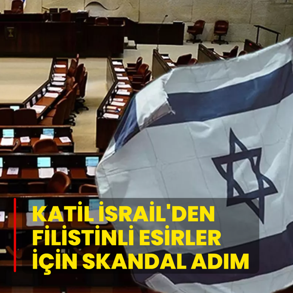 Katil �srail'den Filistinli esirler i�in skandal ad�m