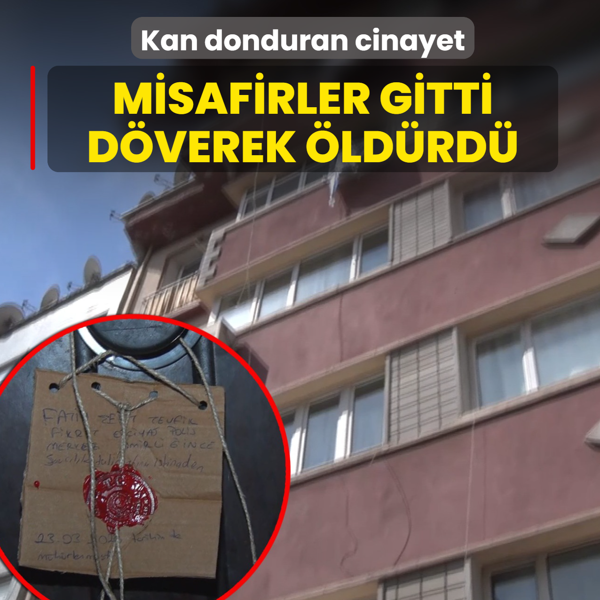 Kan donduran cinayet! Misafirler gitti, d�verek �ld�rd�
