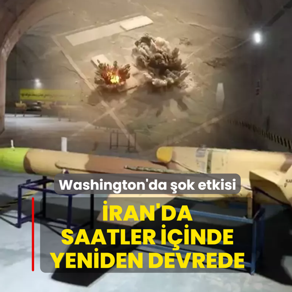 Washington'da �ok etkisi! �ran'�n h�z�na yeti�emiyorlar, saatler i�inde yeniden devrede