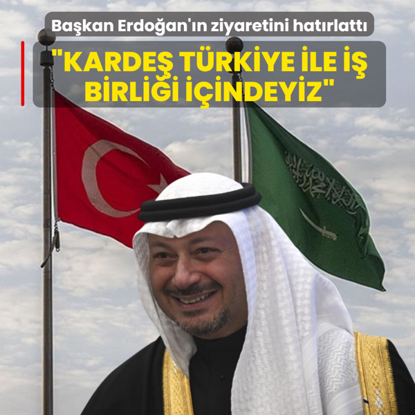 Ba�kan Erdo�an'�n ziyaretini hat�rlatt�: Karde� T�rkiye ile i� birli�i i�indeyiz