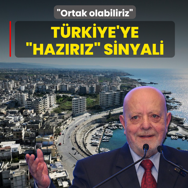 T�rkiye'ye �haz�r�z� sinyali: Ortak olabiliriz