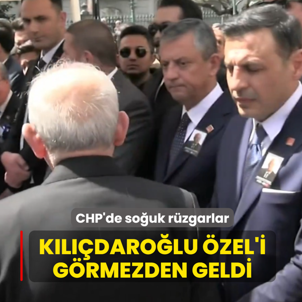 CHP'de so�uk r�zgarlar: K�l��daro�lu, �zel'i g�rmezden geldi