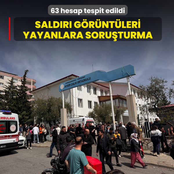 Sald�r� g�r�nt�leri yayanlara soru�turma! 63 hesap tespit edildi