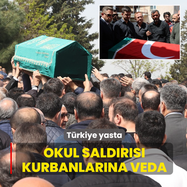 T�rkiye yasta: Okul sald�r�s� kurbanlar�na veda