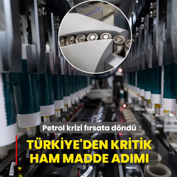 Petrol krizi f�rsata d�nd�: T�rkiye'den kritik ham madde ad�m�