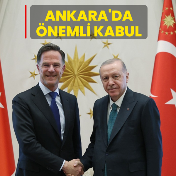 Ankara'da kritik zirve: Ba�kan Erdo�an ile Rutte g�r��mesi ba�lad�