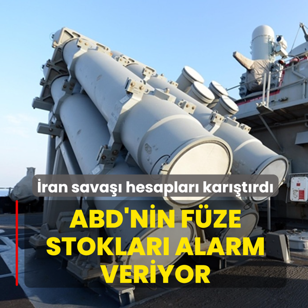 �ran sava�� hesaplar� kar��t�rd�! ABD'nin f�ze stoklar� alarm veriyor