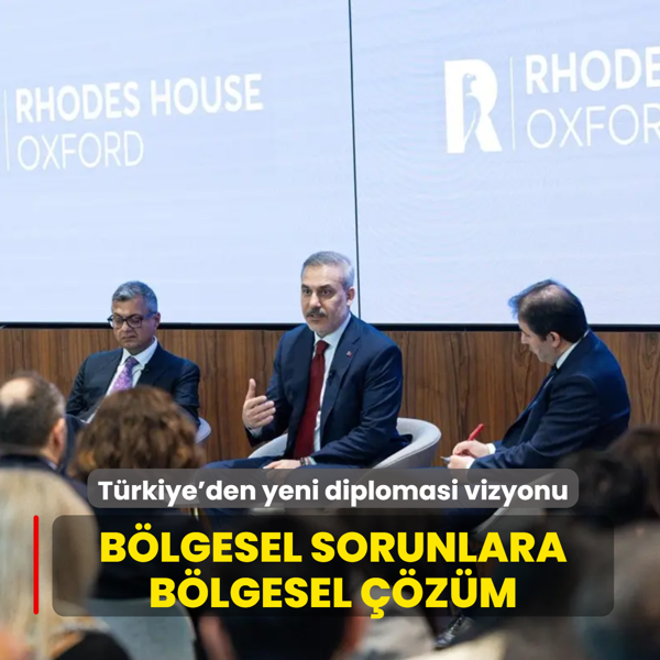 T�rkiye'den yeni diplomasi vizyonu: B�lgesel sorunlara b�lgesel ��z�m