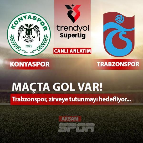 CANLI: Konyaspor - Trabzonspor