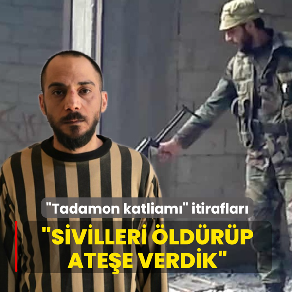 �Sivilleri �ld�r�p ate�e verdik�