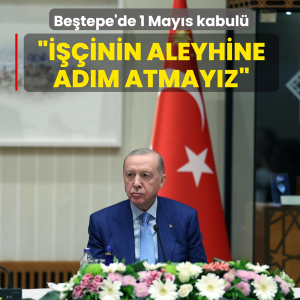 1 May�s �ncesi i��iler Be�tepe'de! Ba�kan Erdo�an: Madencilerin sorununun ��z�m�ne katk� sa�lad�k