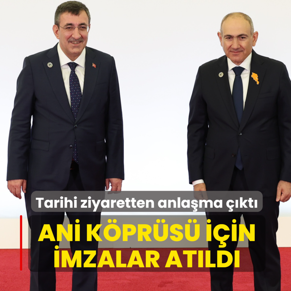 Tarihi ziyaretten anla�ma ��kt�: Ani K�pr�s� i�in imzalar at�ld�
