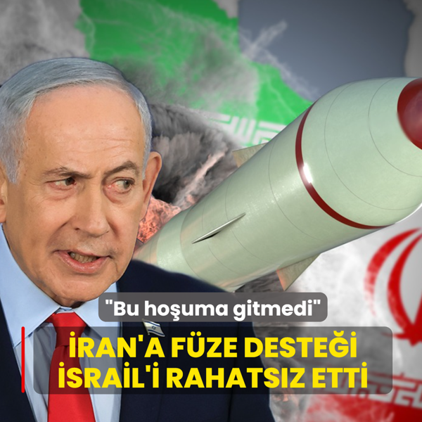 �ran'a f�ze deste�i �srail'i rahats�z etti: Bu ho�uma gitmedi
