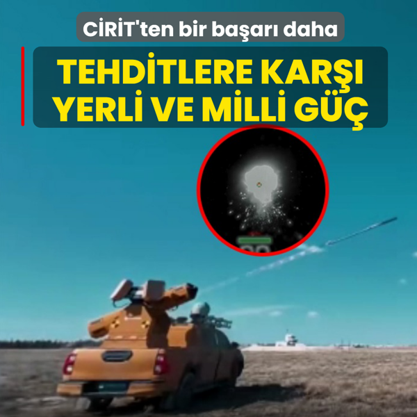 Tehditlere kar�� yerli ve milli g��!  C�R�T'ten bir ba�ar� daha!
