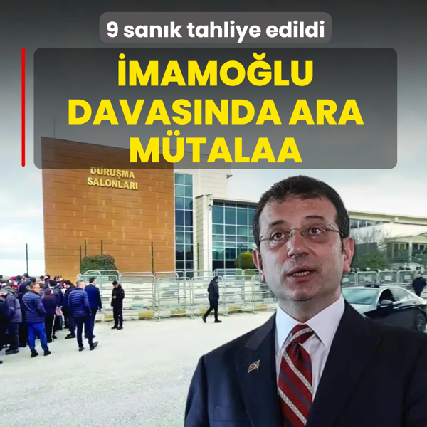 ��mamo�lu su� �rg�t�� davas�nda ara m�talaa... 9 san�k tahliye edildi