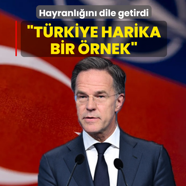 Hayranl���n� dile getirdi: T�rkiye harika bir �rnek