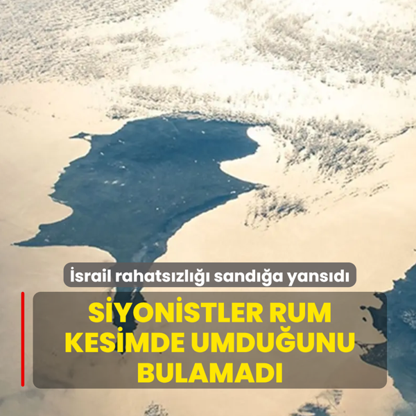 Siyonistler Rum kesimde umdu�unu bulamad�! �srail rahats�zl��� sand��a yans�d�