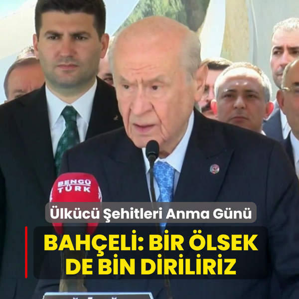 �lk�c� �ehitleri Anma G�n�! Bah�eli: Bir �lsek de bin diriliriz
