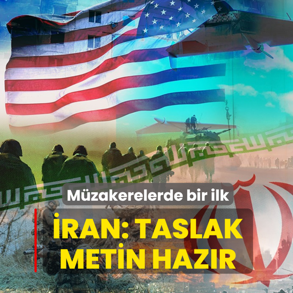 M�zakerelerde bir ilk! �ran: Taslak metin haz�r