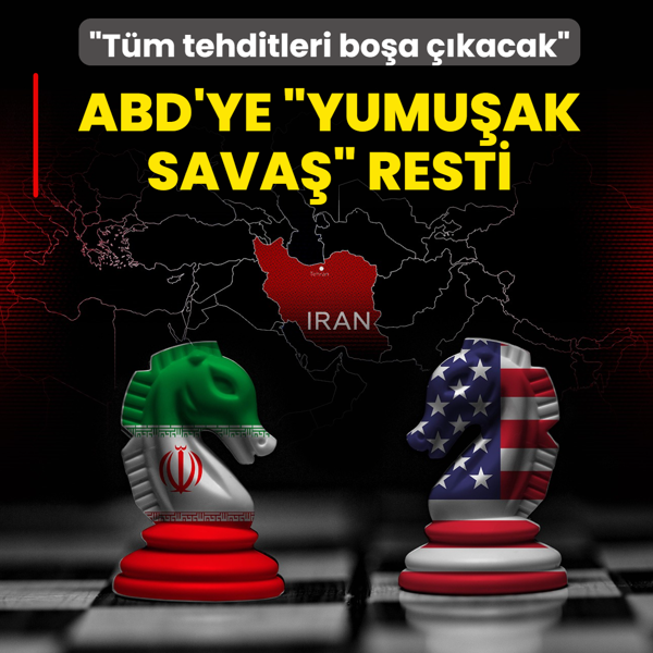 �ran'dan ABD'ye �yumu�ak sava�� resti: T�m tehditleri bo�a ��kacak