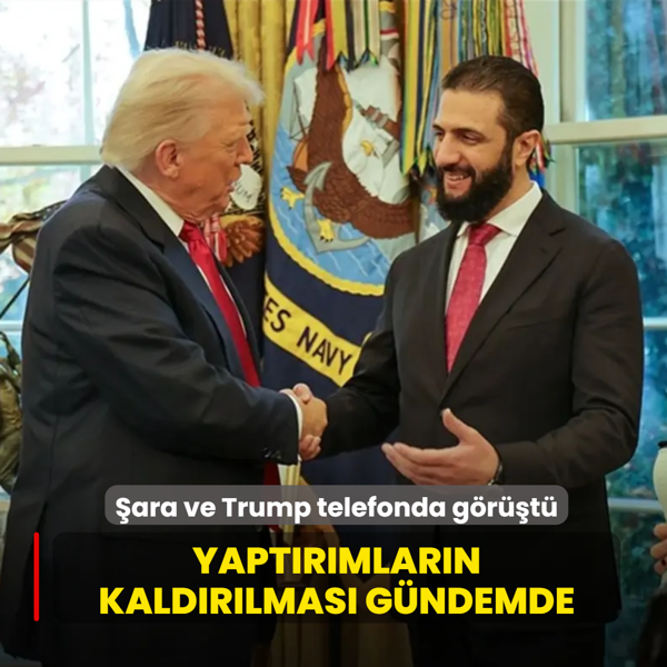 �ara ve Trump telefonda g�r��t�: Kalan yapt�r�mlar�n kald�r�lmas� g�ndemde