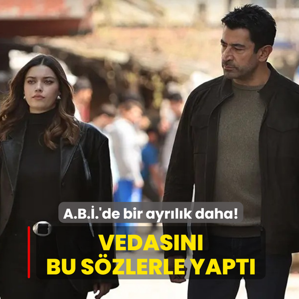 Afra Sara�o�lu sonras� A.B.�.'de bir ayr�l�k daha! Vedas�n� bu s�zlerle duyurdu